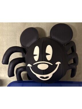 Loungefly Stitch Shoppe Disney Mickey Mouse Spider Halloween Crossbody Bag & Pin